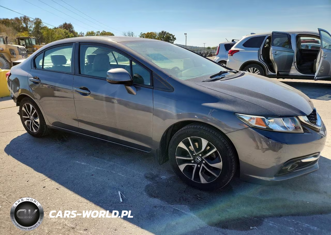 2013 Honda Civic Exl VIN:2HGFB2F9XDH515404 - 4