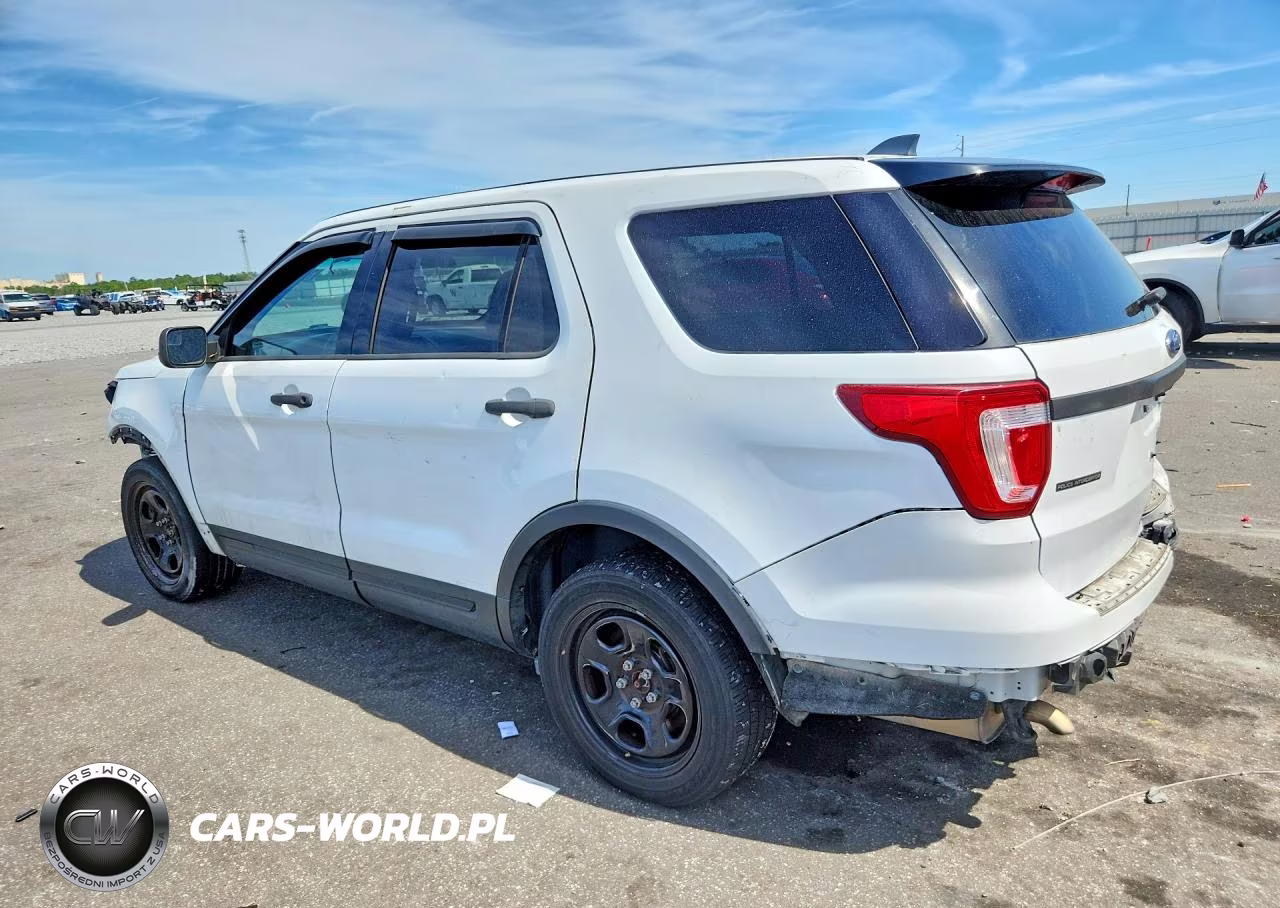 2019 Ford Explorer Police Interceptor VIN:1FM5K8AR4KGB44345 - 2
