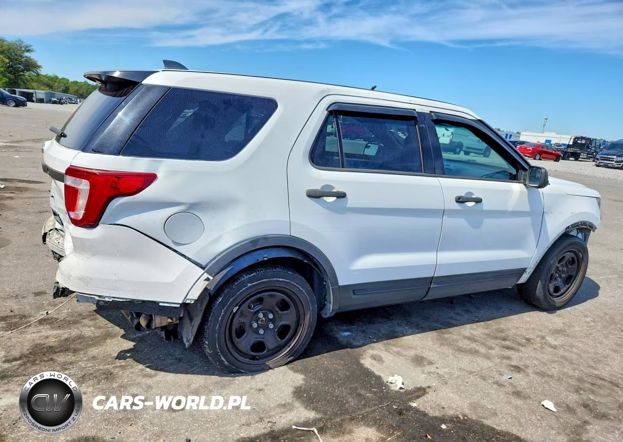 2019 Ford Explorer Police Interceptor VIN:1FM5K8AR4KGB44345 - 3