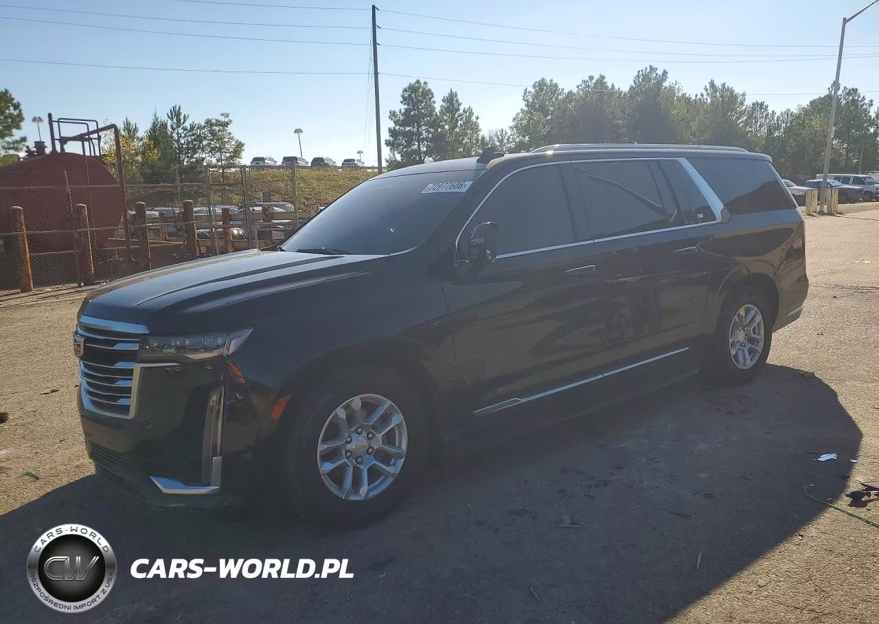 2023 Cadillac Escalade Esv Premium Luxury Platinum VIN:1GYS3MKL6PR100327 - 1