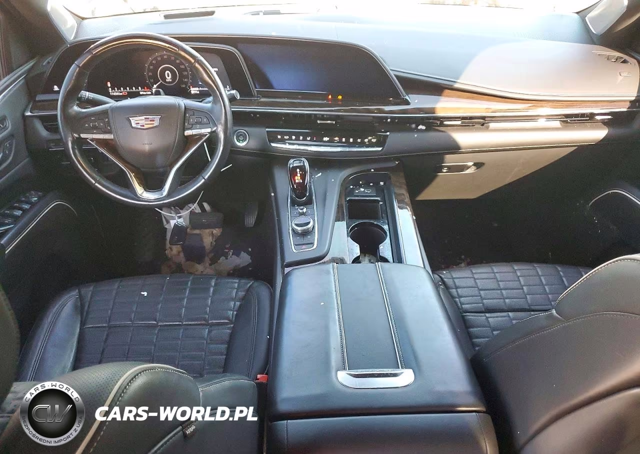 2023 Cadillac Escalade Esv Premium Luxury Platinum VIN:1GYS3MKL6PR100327 - 8