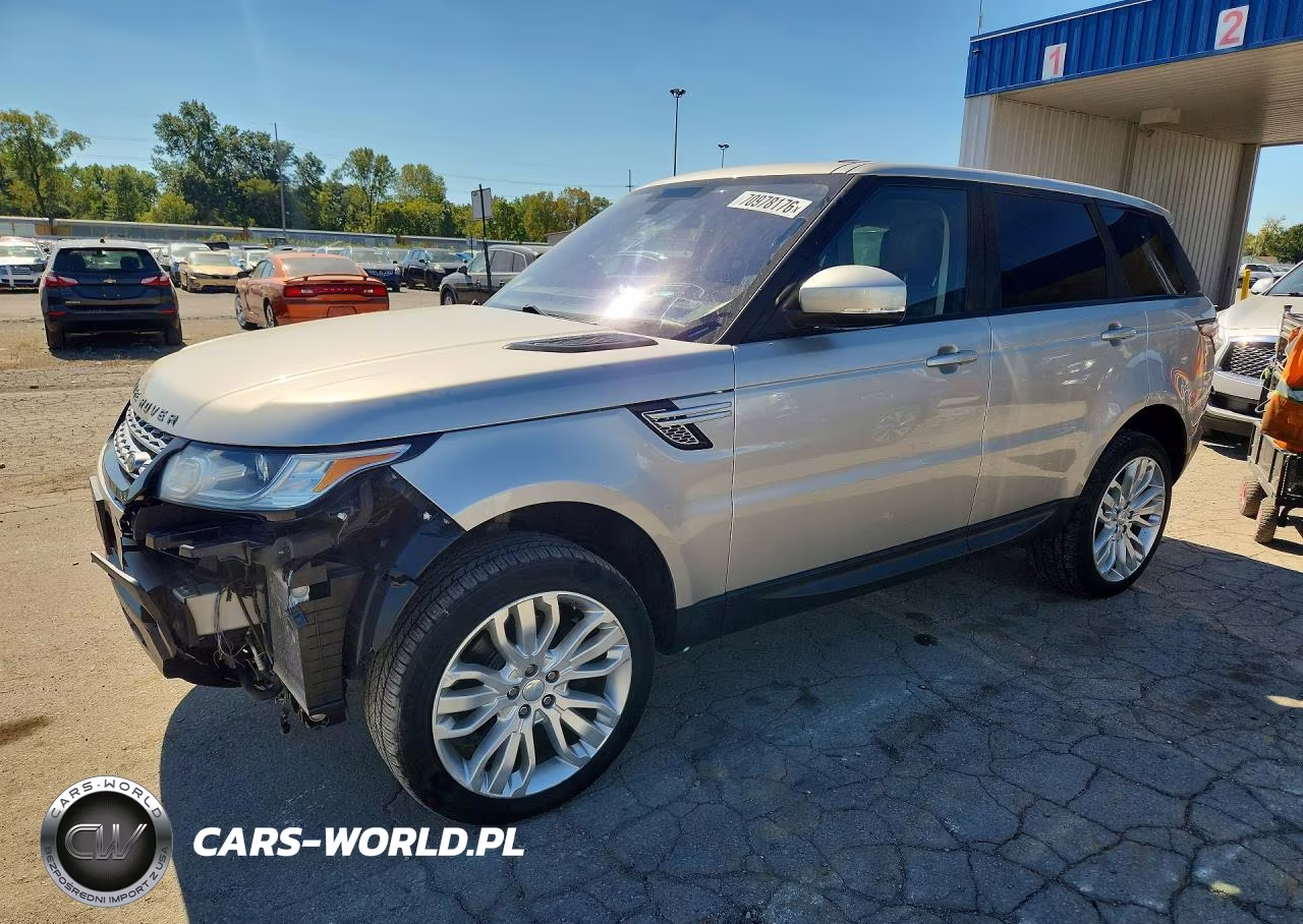 2016 Land Rover Range Rover Sport Hse VIN:SALWR2VF6GA642468 - 1