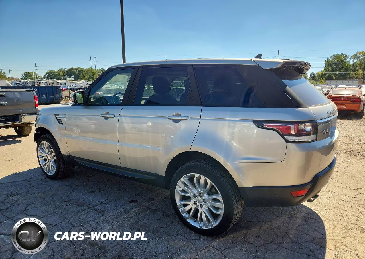 2016 Land Rover Range Rover Sport Hse VIN:SALWR2VF6GA642468 - 2