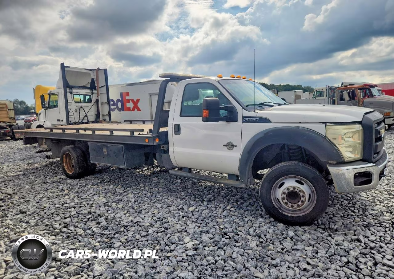 2016 Ford F550 Super Duty Rollback Truck VIN:1FDUF5GT7GED30238 - 4