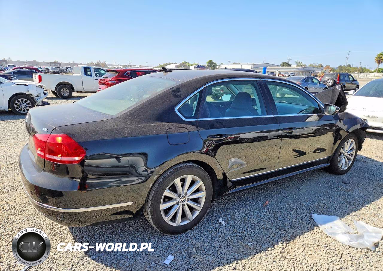 2012 Volkswagen Passat Sel VIN:1VWCP7A38CC027263 - 3