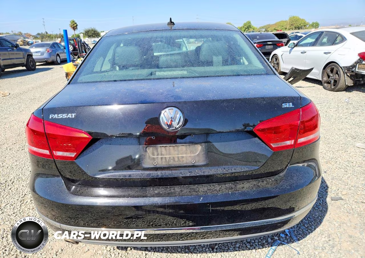 2012 Volkswagen Passat Sel VIN:1VWCP7A38CC027263 - 6