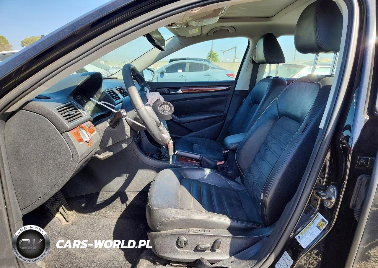 2012 Volkswagen Passat Sel VIN:1VWCP7A38CC027263 - 7
