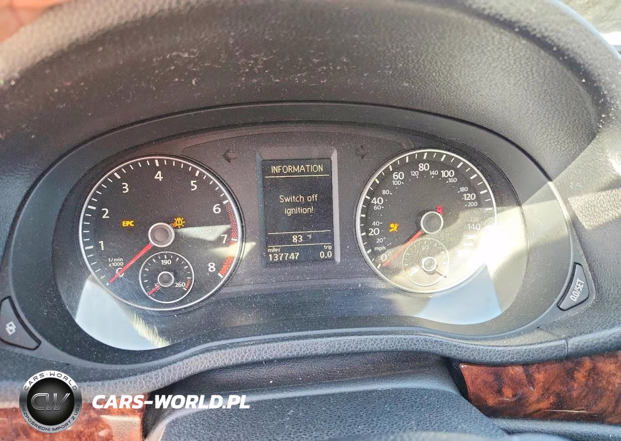 2012 Volkswagen Passat Sel VIN:1VWCP7A38CC027263 - 9