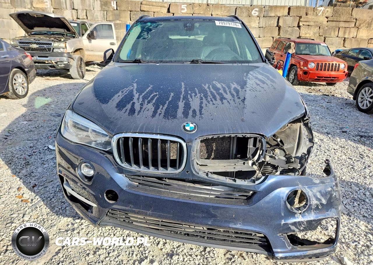 2015 BMW X5 Sdrive35I VIN:5UXKR2C56F0H37280 - 5