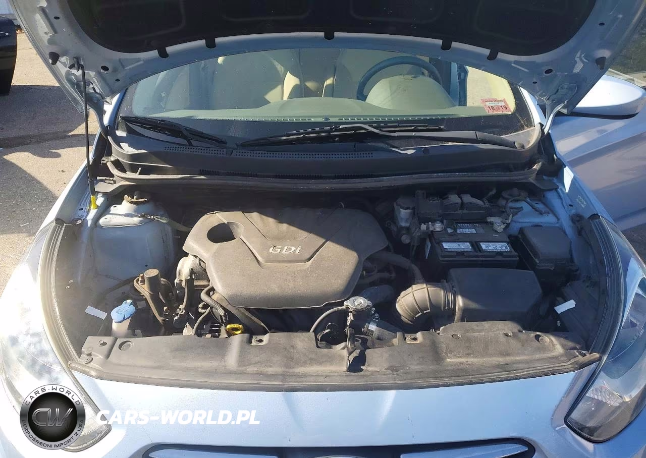 2013 Hyundai Accent Gls VIN:KMHCT4AE9DU560177 - 11