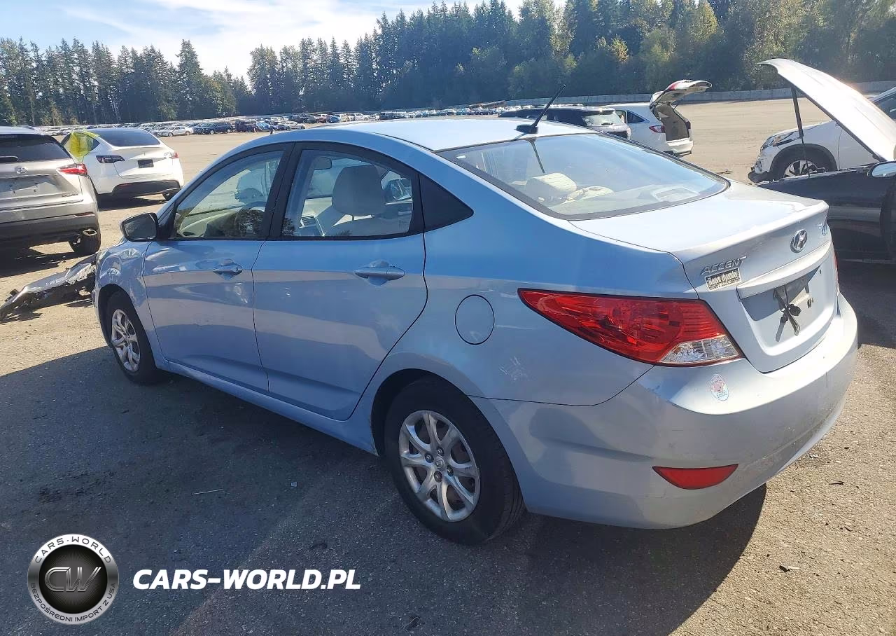 2013 Hyundai Accent Gls VIN:KMHCT4AE9DU560177 - 2