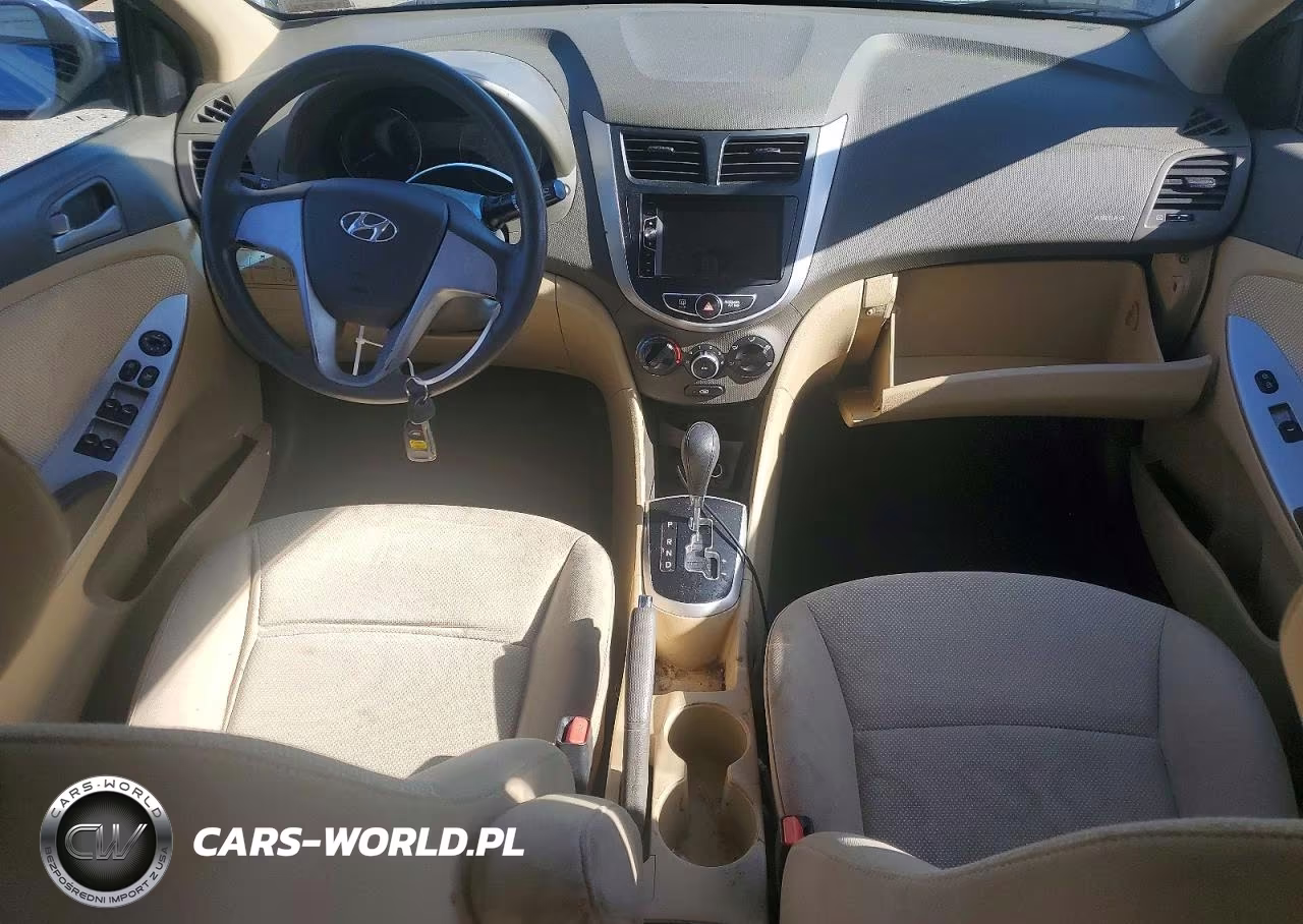 2013 Hyundai Accent Gls VIN:KMHCT4AE9DU560177 - 8