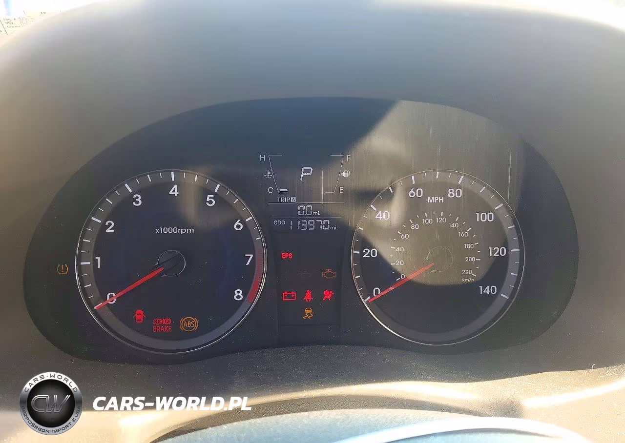 2013 Hyundai Accent Gls VIN:KMHCT4AE9DU560177 - 9