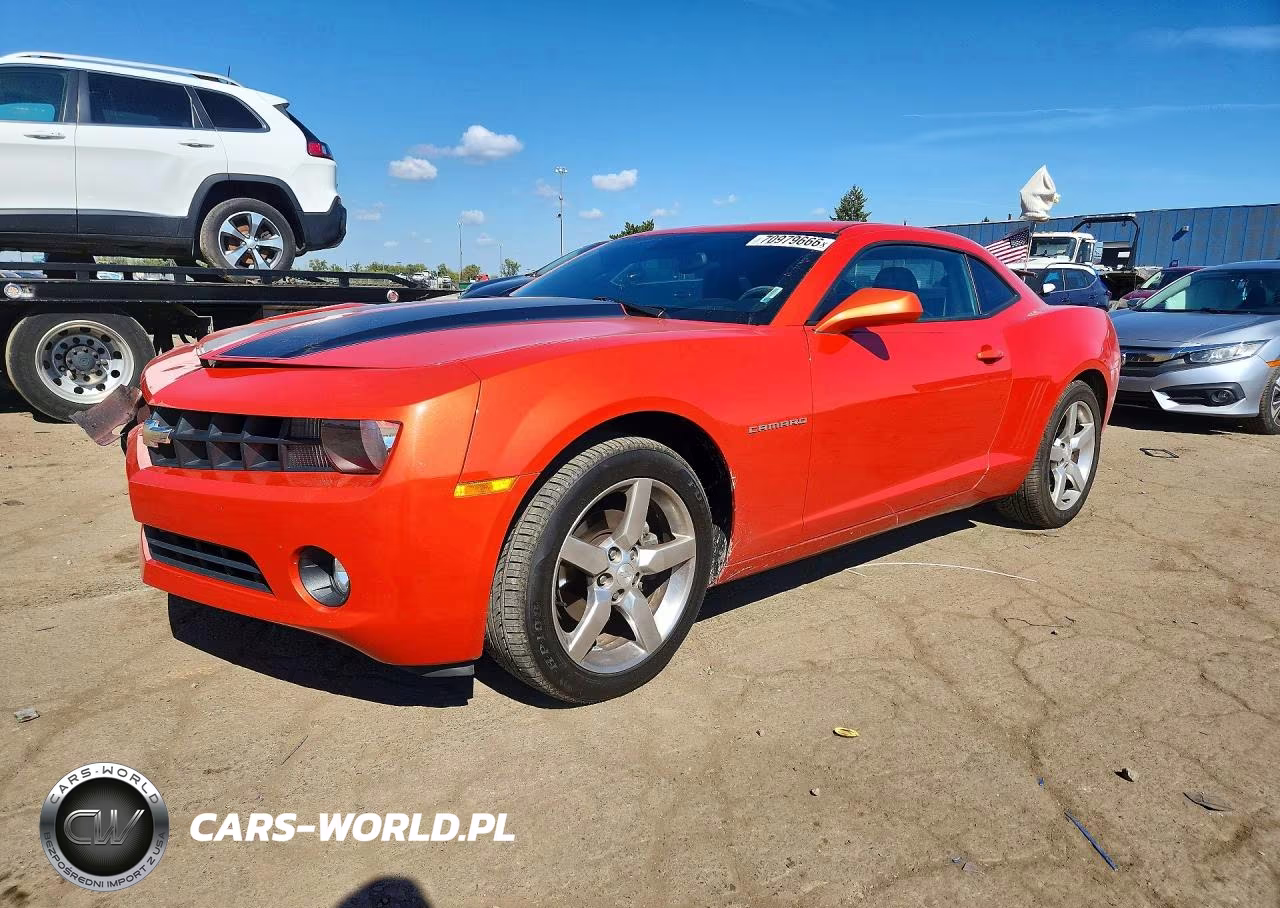 2010 Chevrolet Camaro Lt VIN:2G1FB1EV2A9164722 - 1