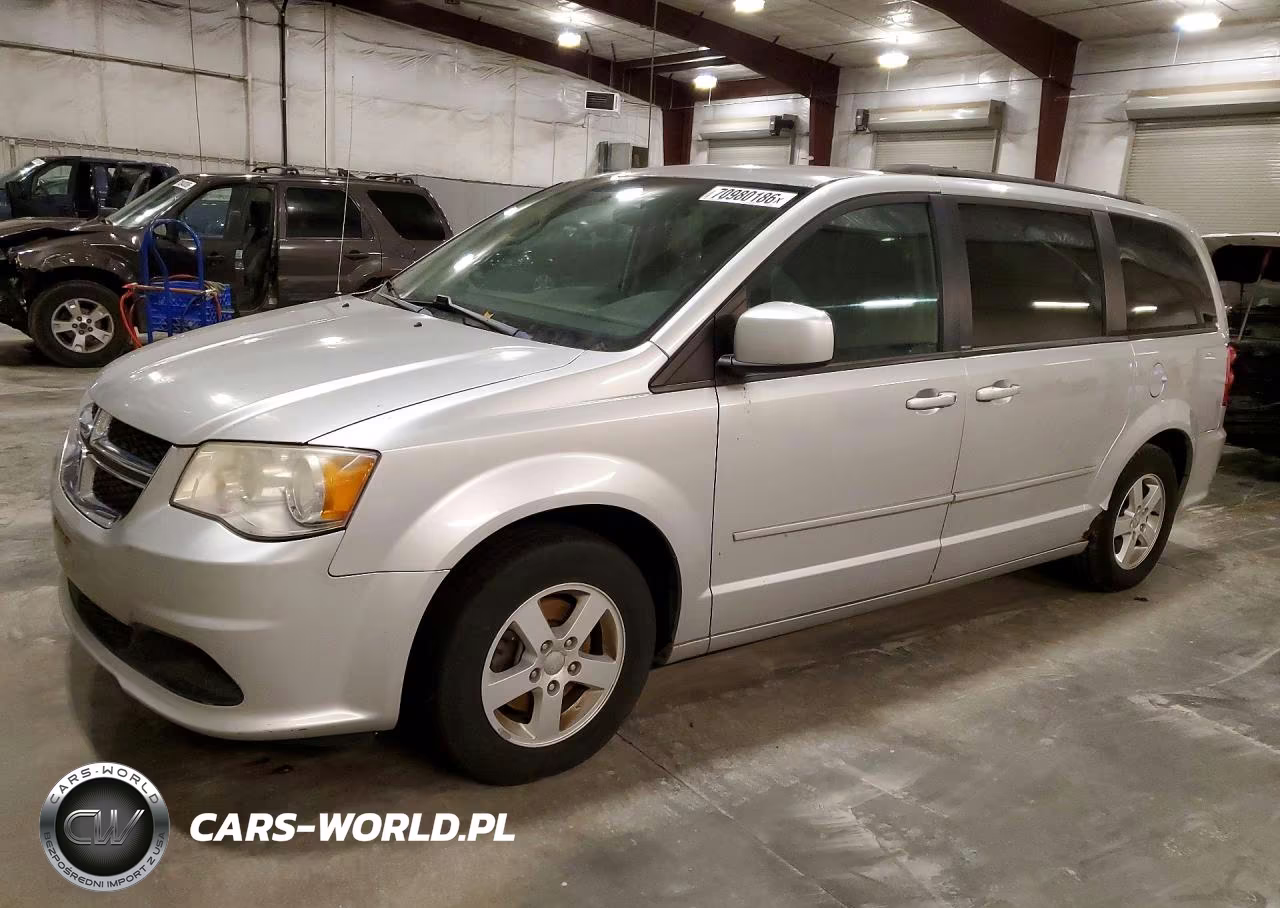 2012 Dodge Grand Caravan Sxt VIN:2C4RDGCG3CR334059 - 1