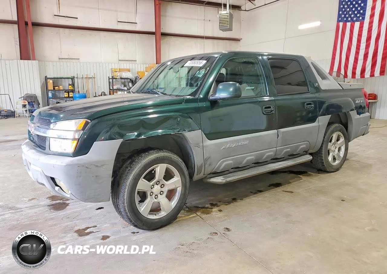 2002 Chevrolet Avalanche K1500 VIN:3GNEK13T72G192146 - 1