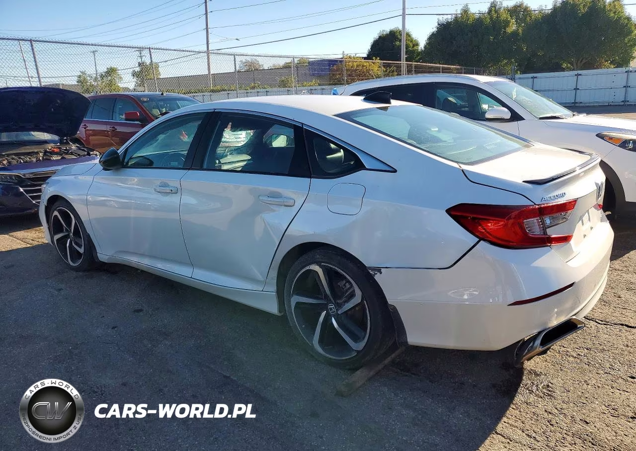 2022 Honda Accord Sport VIN:1HGCV1F3XNA119327 - 2