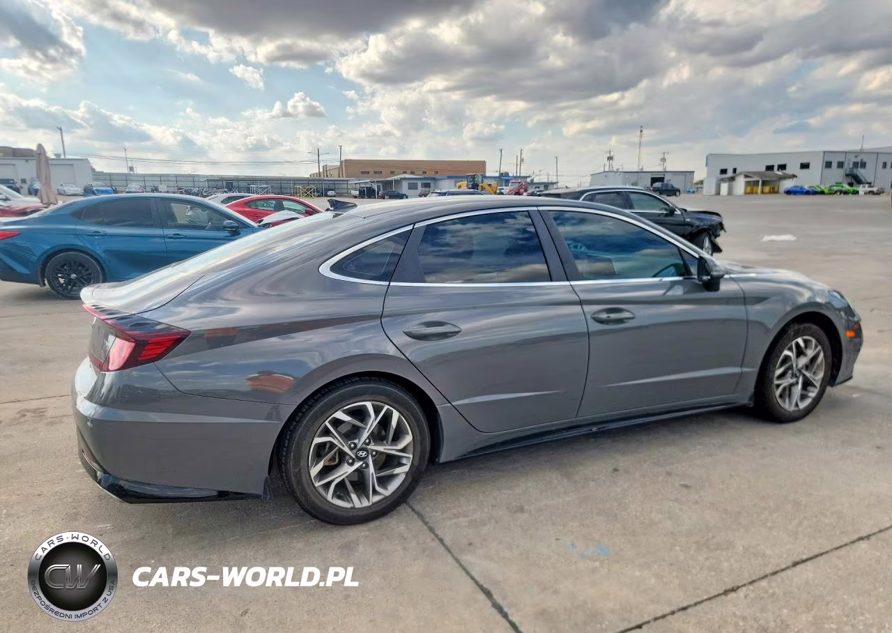 2021 Hyundai Sonata Sel VIN:KMHL64JA5MA146061 - 3