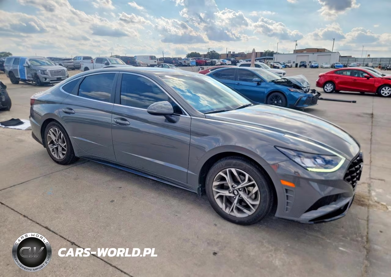 2021 Hyundai Sonata Sel VIN:KMHL64JA5MA146061 - 4