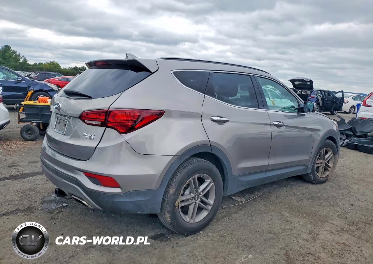 2018 Hyundai Santa Fe Sport 2.4L VIN:5NMZUDLB7JH105037 - 3