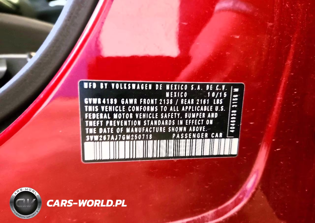 2016 Volkswagen Jetta S VIN:3VW267AJ7GM250718 - 12