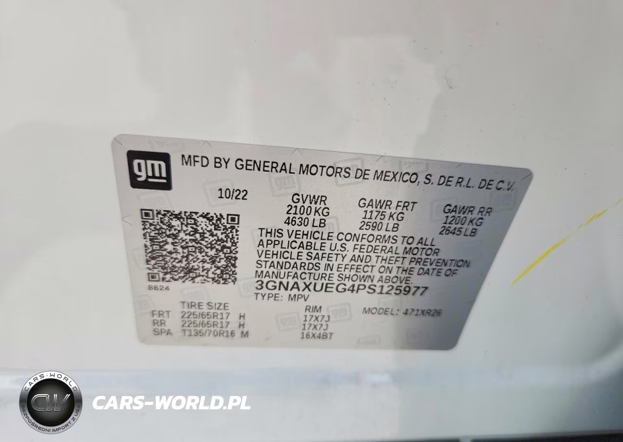 2023 Chevrolet Equinox Lt VIN:3GNAXUEG4PS125977 - 13