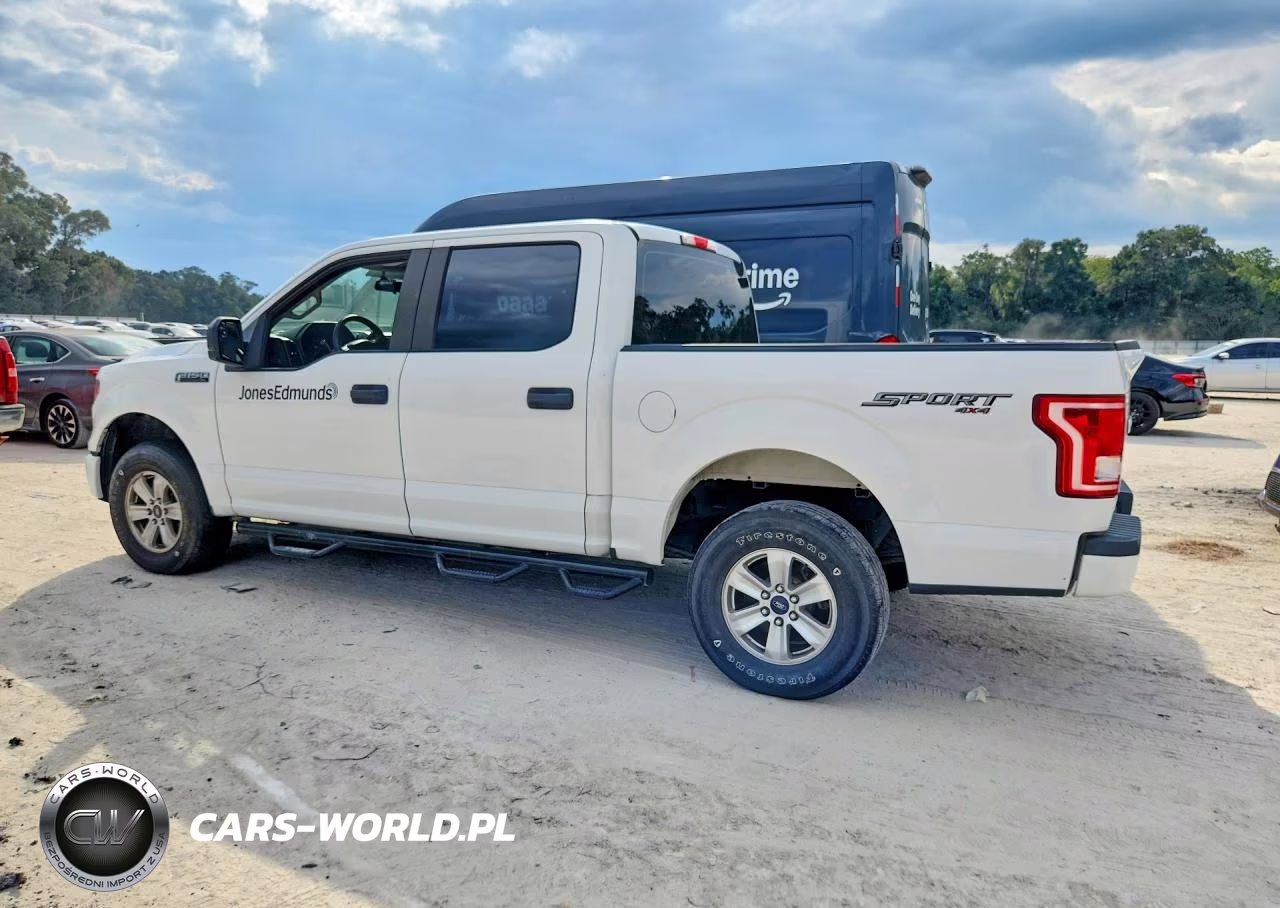 2016 Ford F150 Supercrew VIN:1FTEW1EF1GFB64596 - 2