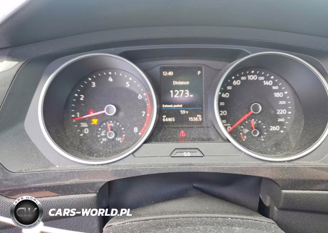 2019 Volkswagen Tiguan Se VIN:3VV2B7AX9KM142856 - 9