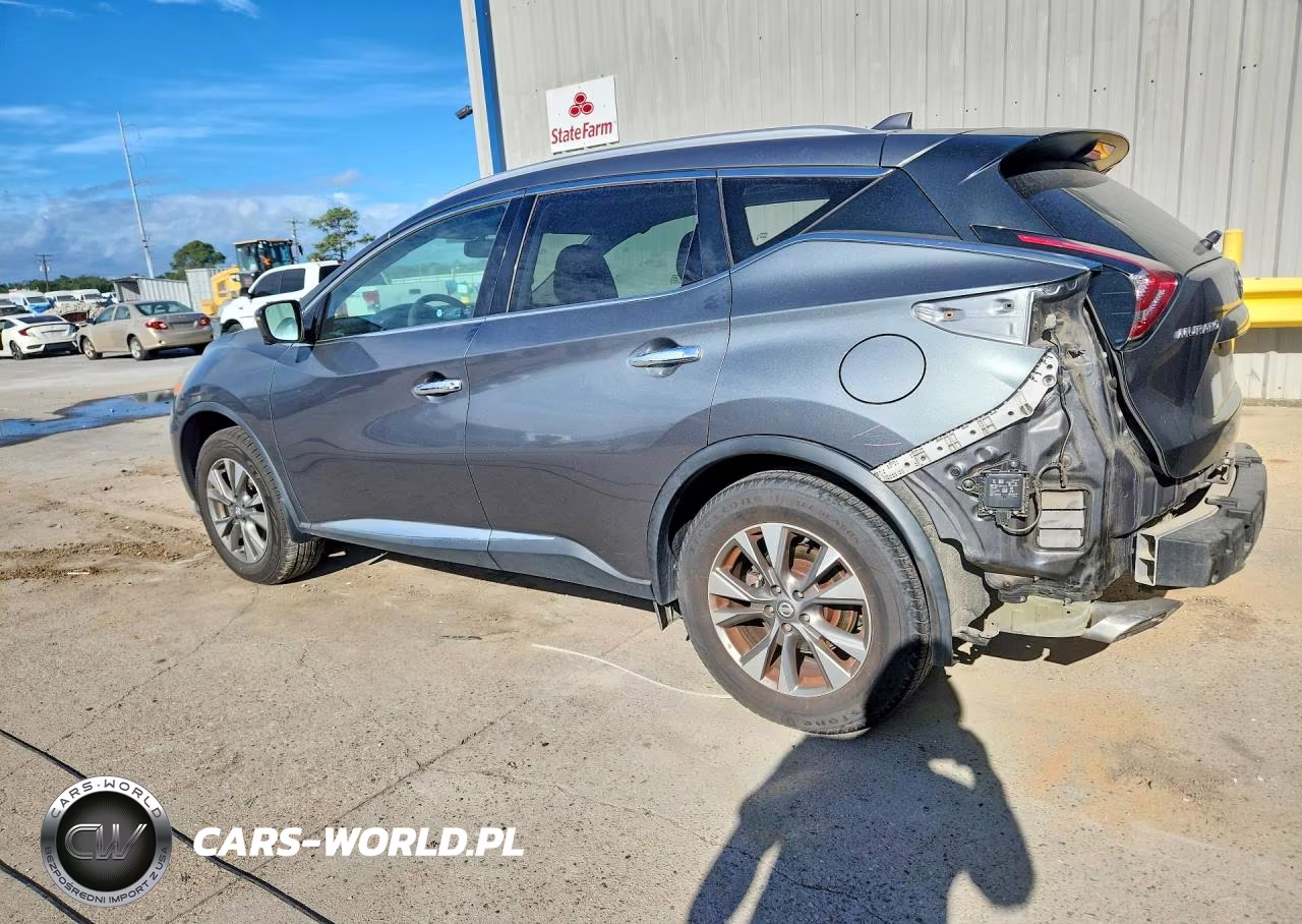 2017 Nissan Murano Sl VIN:5N1AZ2MGXHN155758 - 2
