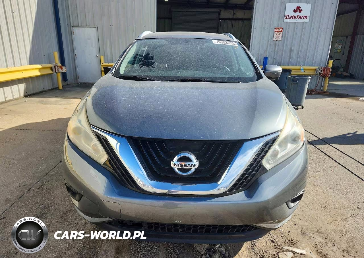 2017 Nissan Murano Sl VIN:5N1AZ2MGXHN155758 - 5