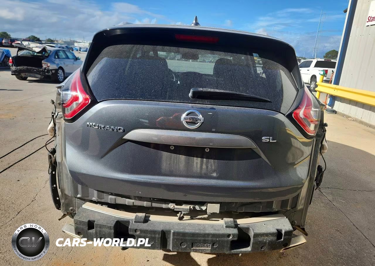 2017 Nissan Murano Sl VIN:5N1AZ2MGXHN155758 - 6