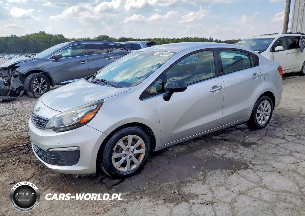 2016 Kia Rio Lx VIN:KNADM4A33G6637040 - 1