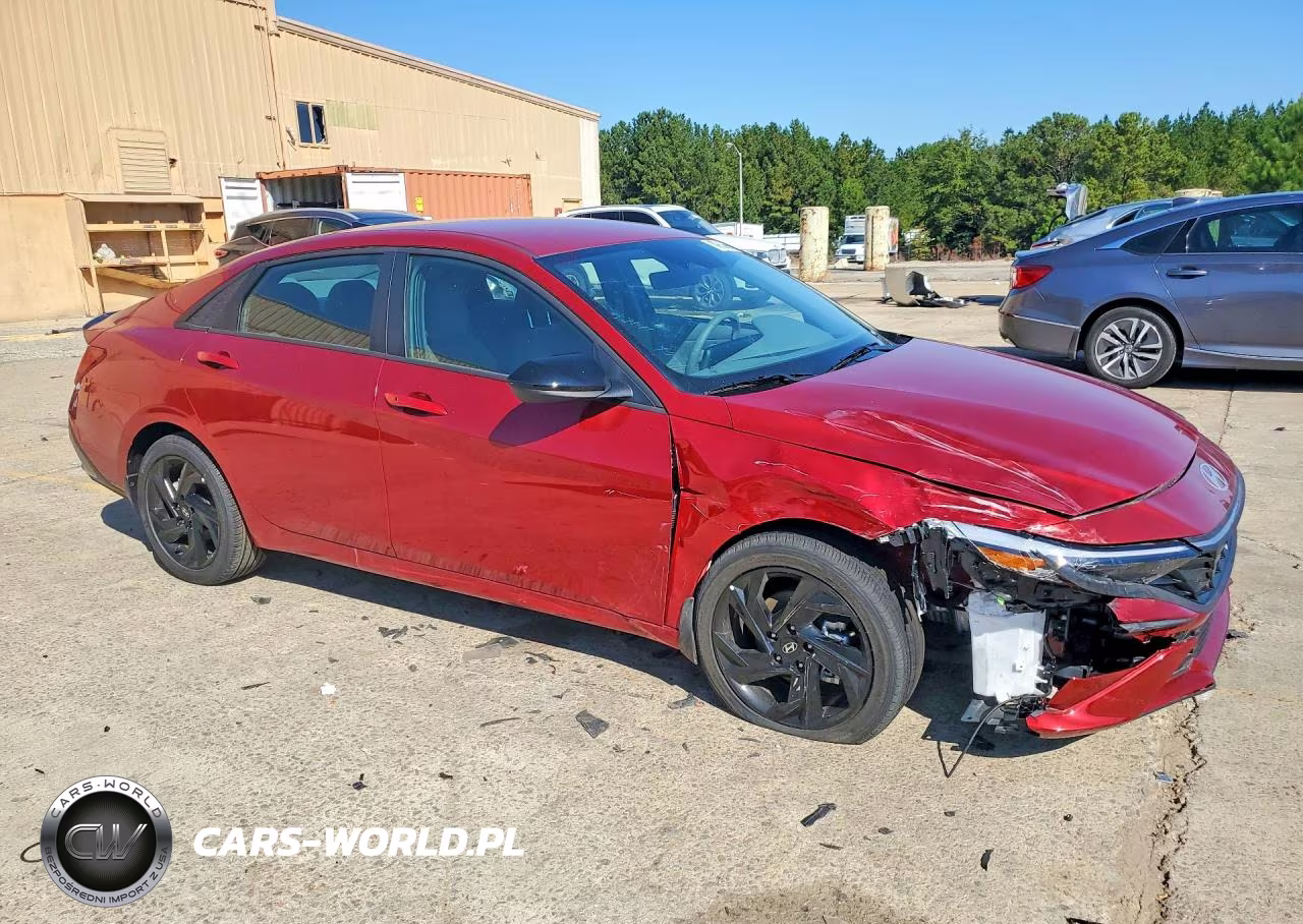 2026 Hyundai Elantra Sel Sport VIN:KMHLM4DG8TU107189 - 4