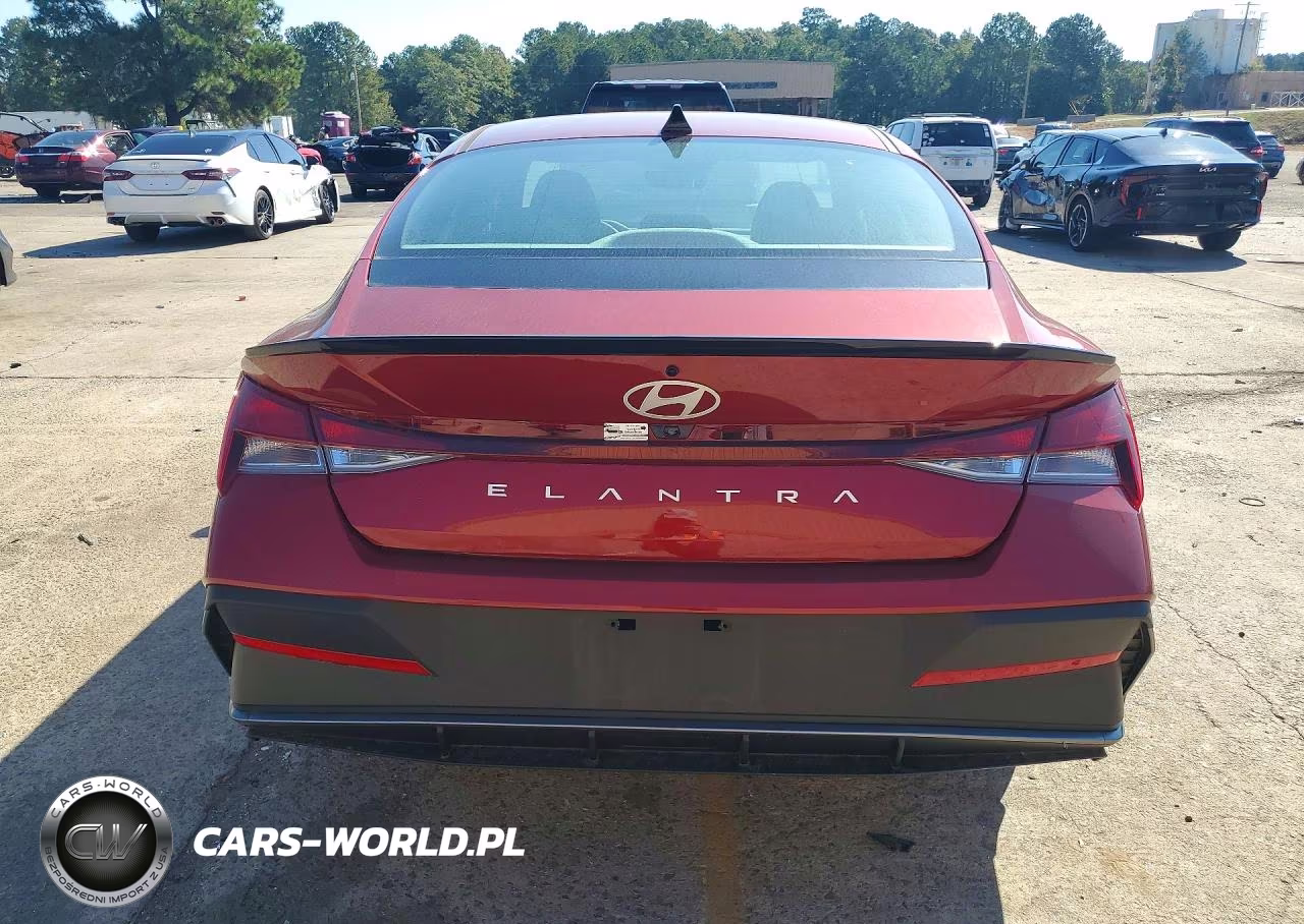 2026 Hyundai Elantra Sel Sport VIN:KMHLM4DG8TU107189 - 6