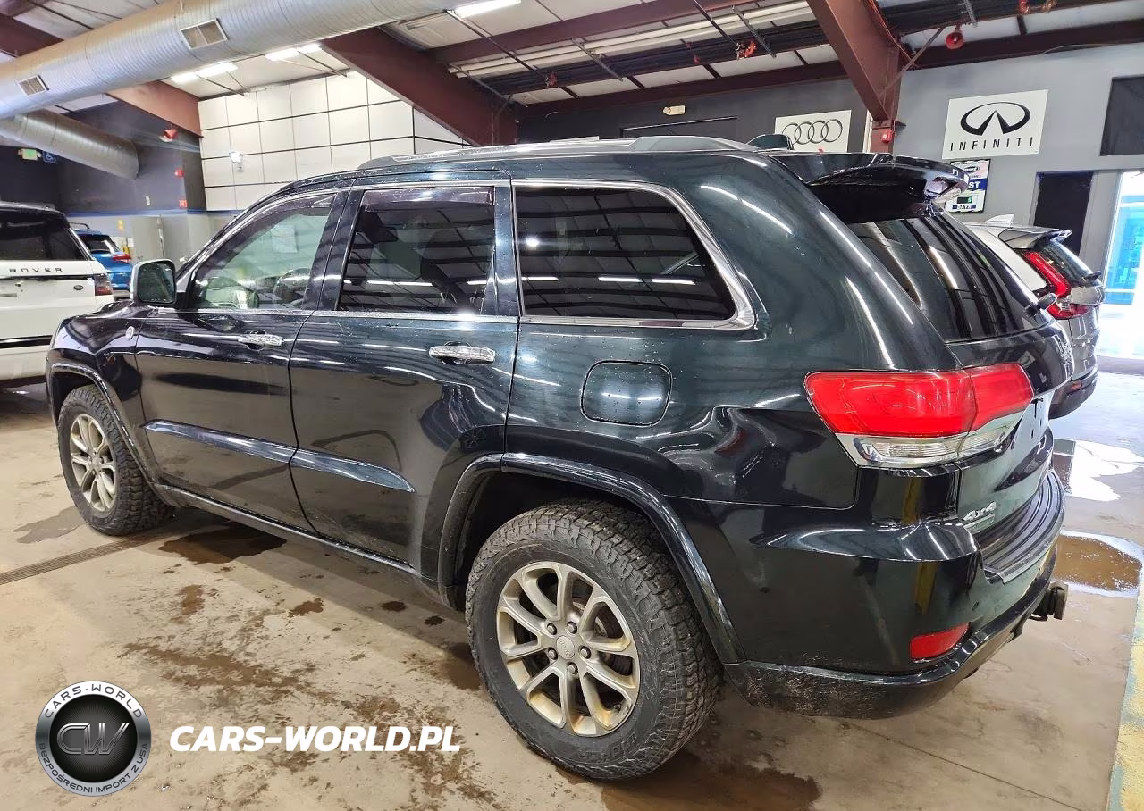 2014 Jeep Grand Cherokee Overland VIN:1C4RJFCM1EC298229 - 2