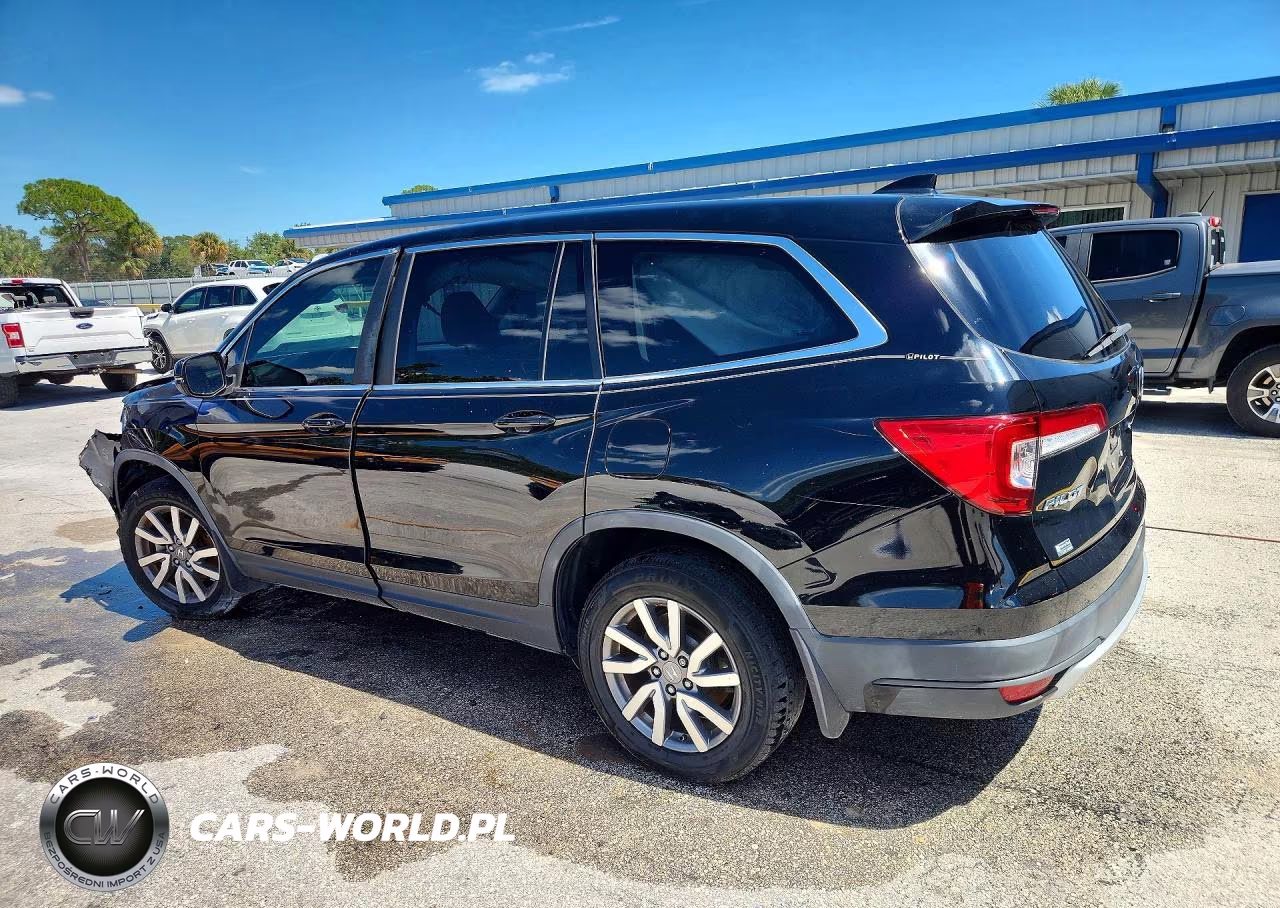 2019 Honda Pilot Ex VIN:5FNYF5H39KB044225 - 2