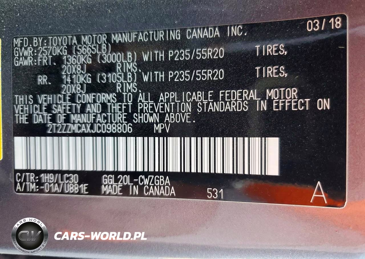 2018 Lexus Rx 350 F Sport VIN:2T2ZZMCAXJC098806 - 13