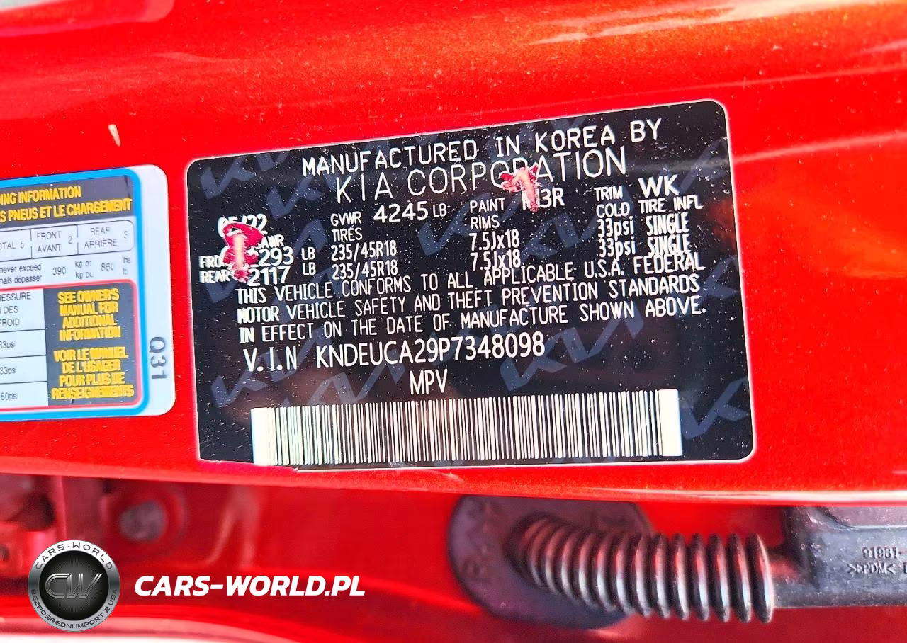 2023 Kia Seltos Nightfall VIN:KNDEUCA29P7348098 - 13