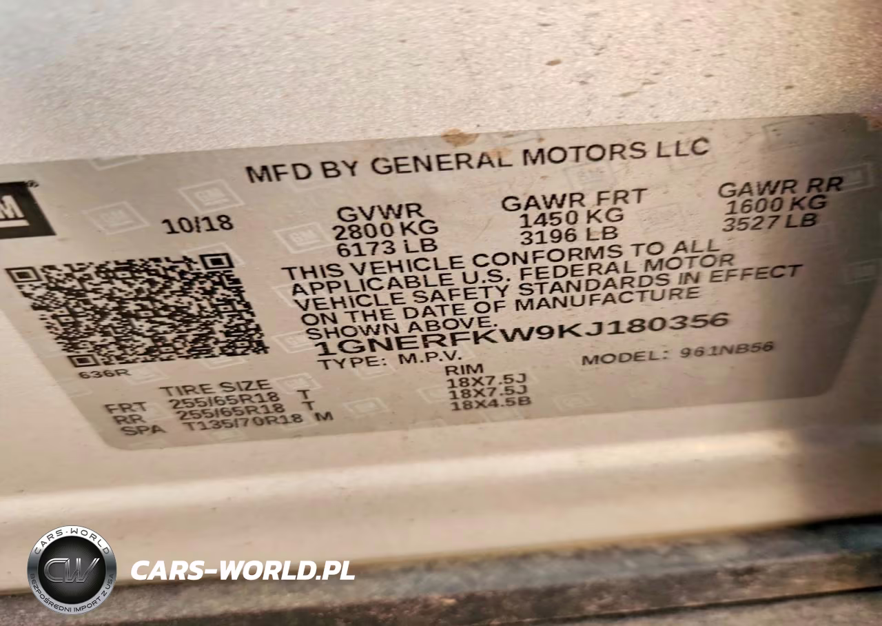 2019 Chevrolet Traverse Ls VIN:1GNERFKW9KJ180356 - 14