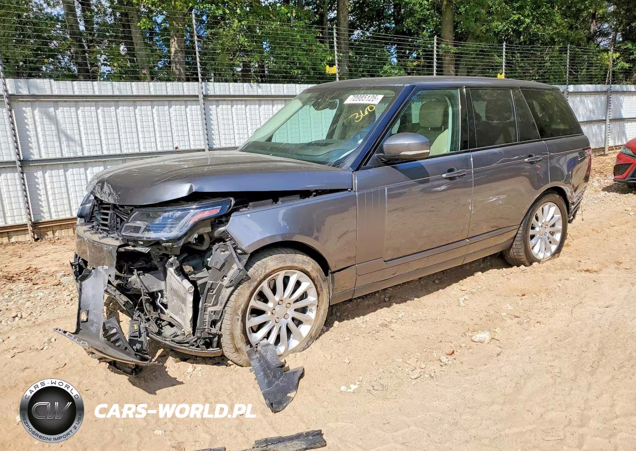 2019 Land Rover Range Rover Hse VIN:SALGS2SV9KA549277 - 1