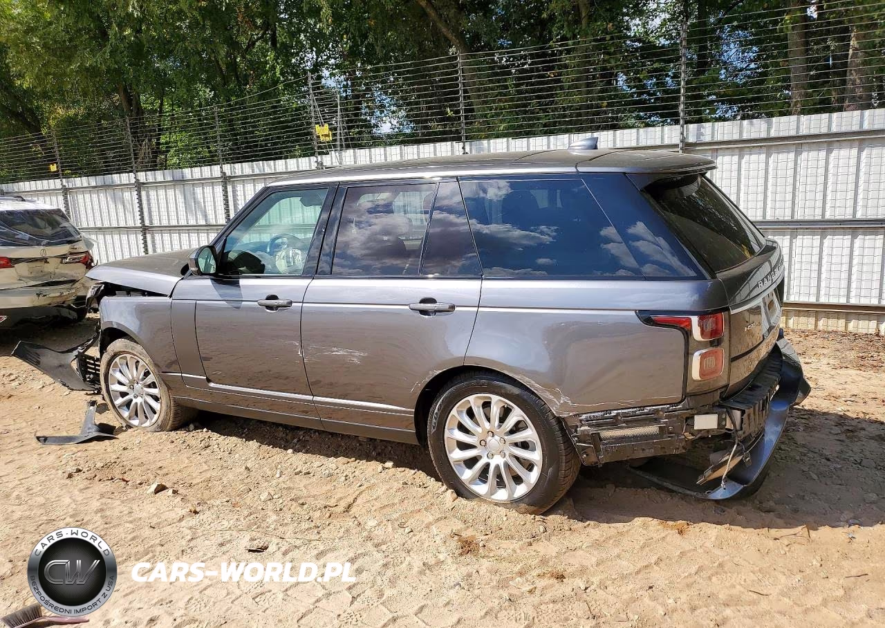 2019 Land Rover Range Rover Hse VIN:SALGS2SV9KA549277 - 2