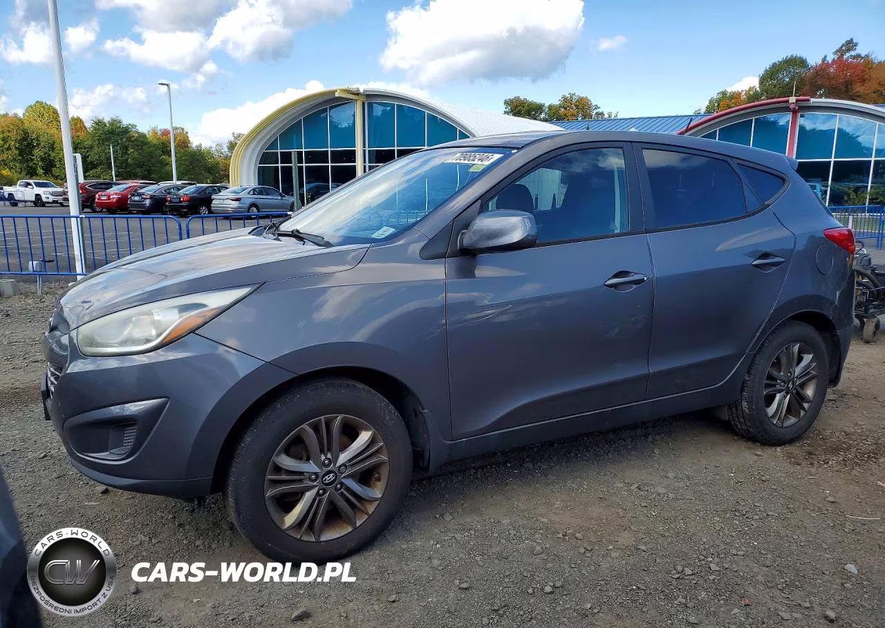 2014 Hyundai Tucson Gls VIN:KM8JTCAF9EU950448 - 1