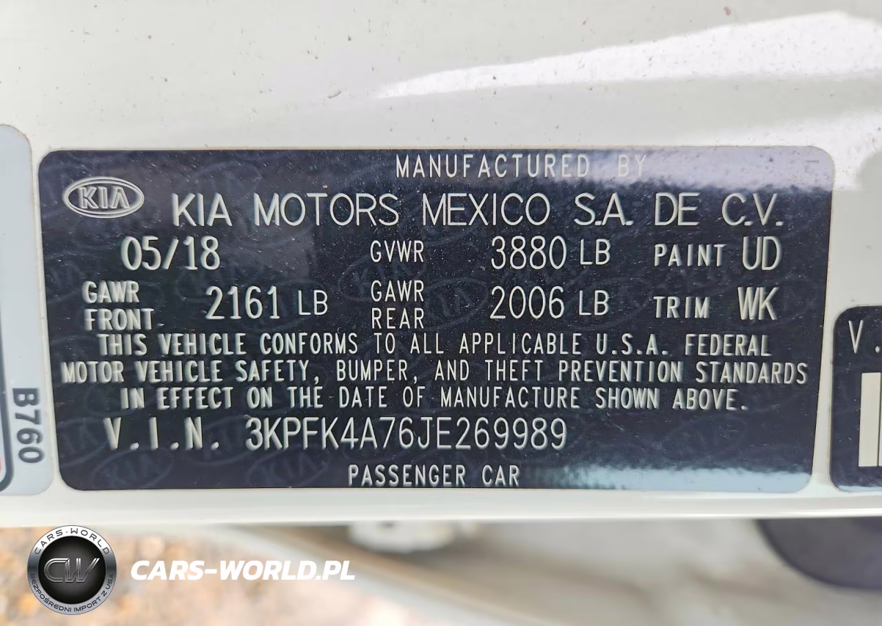 2018 Kia Forte Lx VIN:3KPFK4A76JE269989 - 13