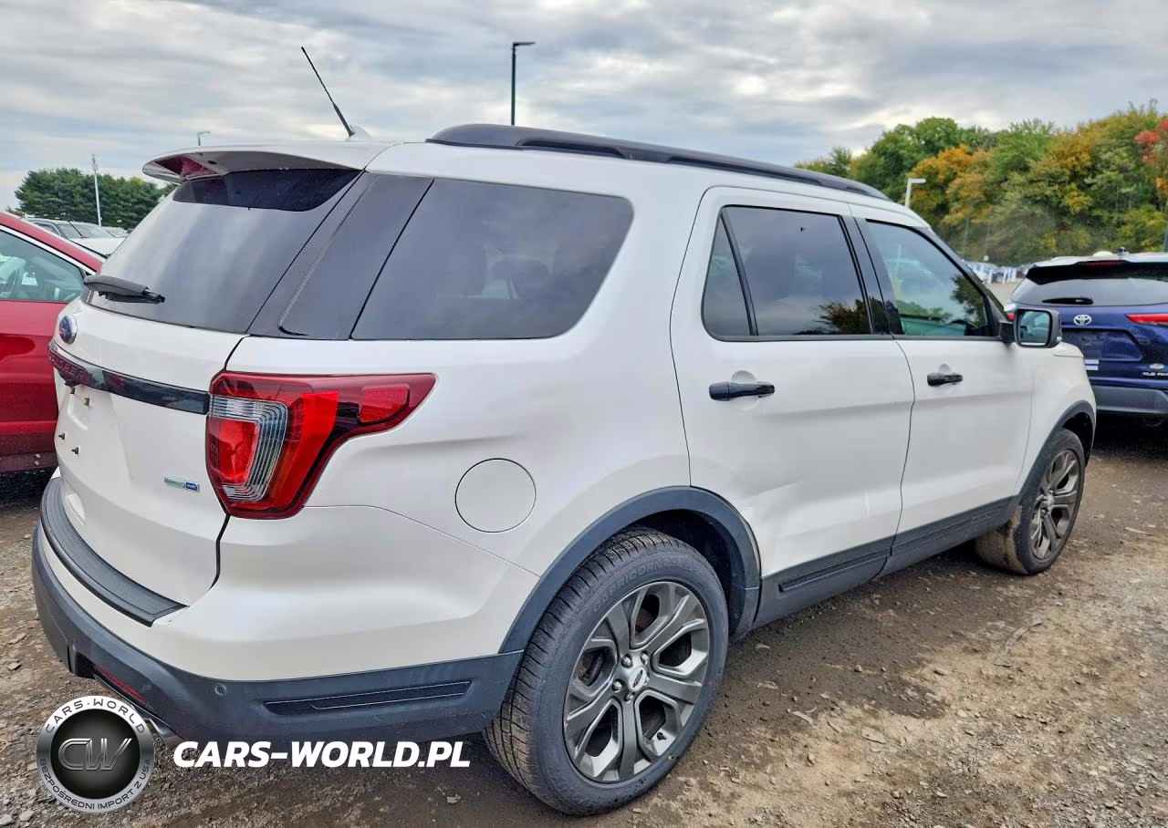 2018 Ford Explorer Sport VIN:1FM5K8GT4JGB37171 - 3