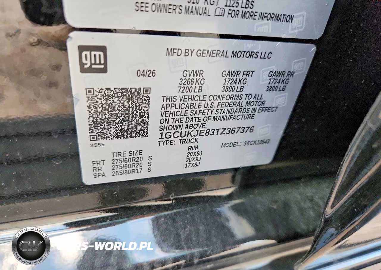 2026 Chevrolet Silverado K1500 High Country VIN:1GCUKJE83TZ367376 - 13
