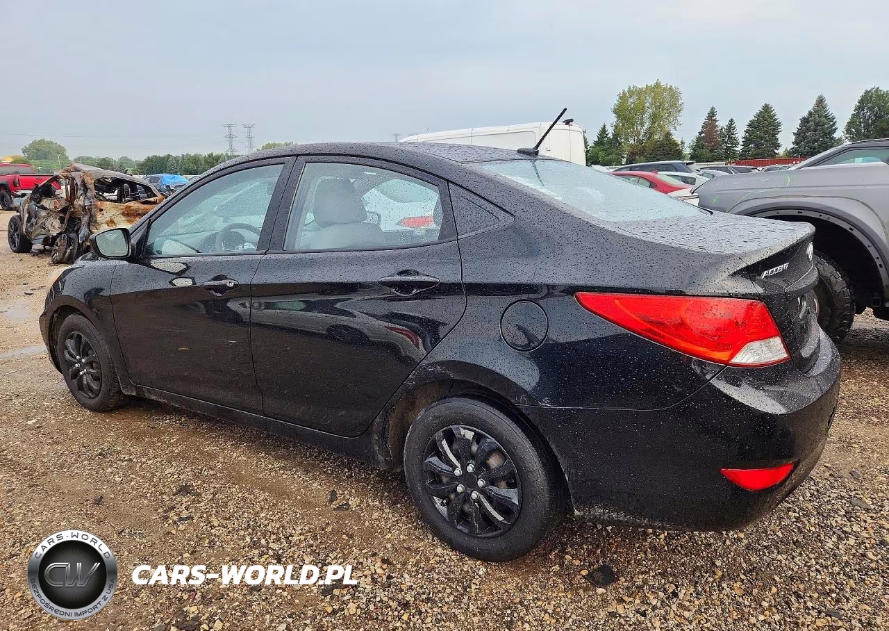 2012 Hyundai Accent Gls VIN:KMHCT4AE3CU236141 - 2