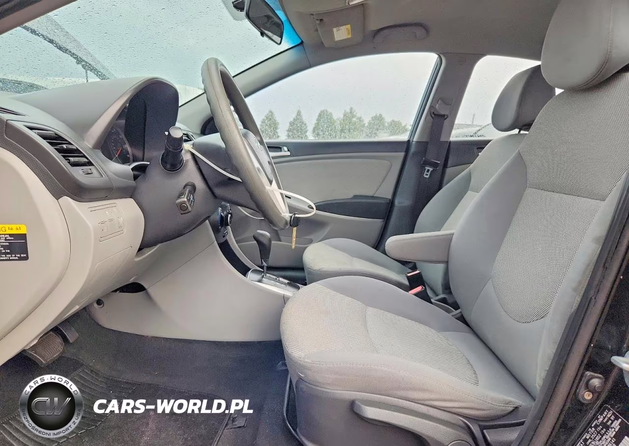 2012 Hyundai Accent Gls VIN:KMHCT4AE3CU236141 - 7