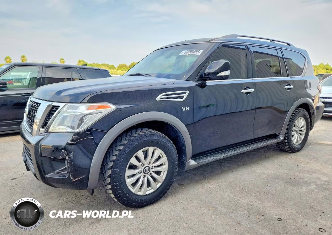 2020 Nissan Armada Sv VIN:JN8AY2NC6LX517069 - 1