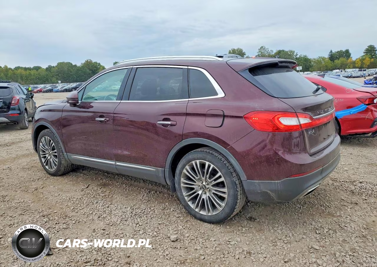 2017 Lincoln Mkx Reserve VIN:2LMPJ6LR0HBL10748 - 2