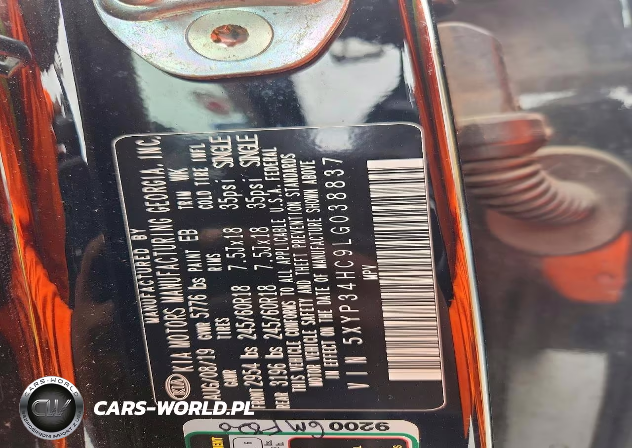 2020 Kia Telluride Ex VIN:5XYP34HC9LG038837 - 13
